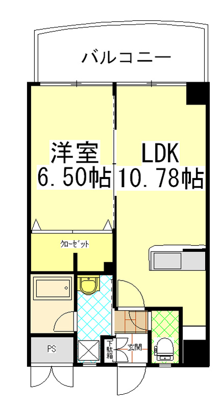 リベラいわきの間取り