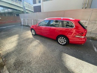オカダハイライズの駐車場