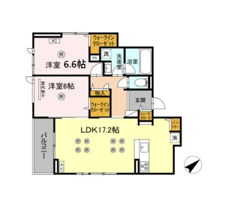 D-residence室見の間取り