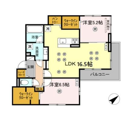 D-residence室見の間取り