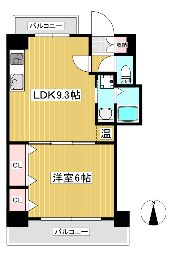 ロイヤルヒルⅡの間取り