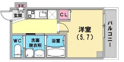 レガーロ雲井の間取り
