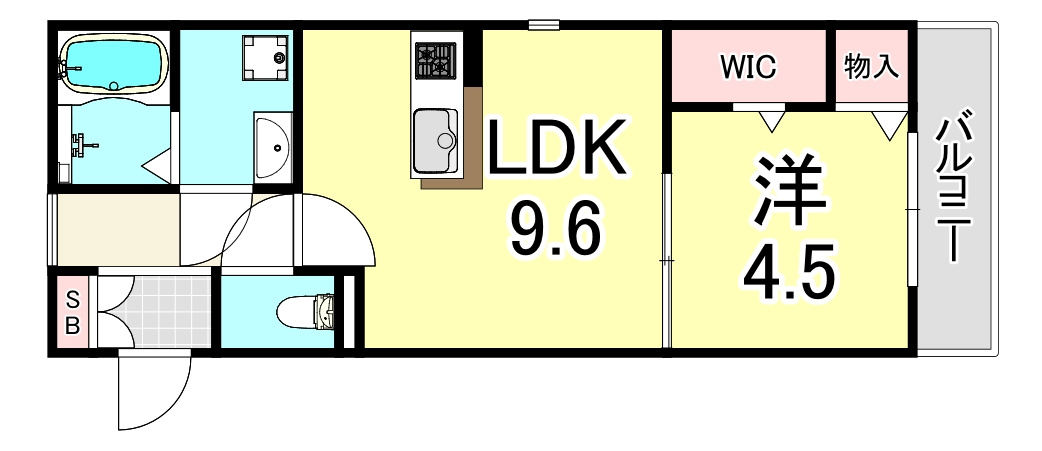 Court Akkinoの間取り