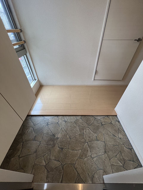 Court Akkinoの玄関|収納もある玄関です