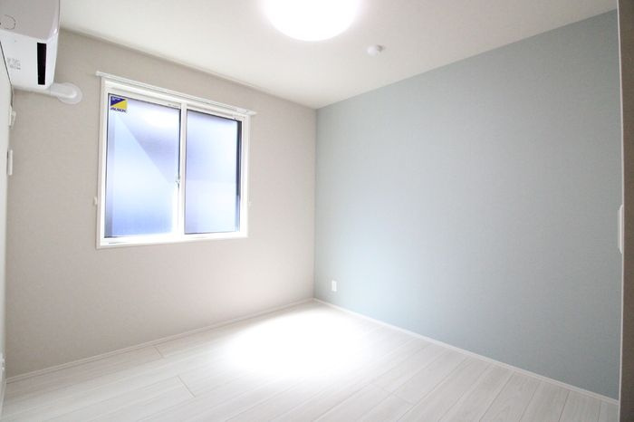D-ROOM板付の寝室