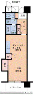 UR武庫川 32号棟の間取り