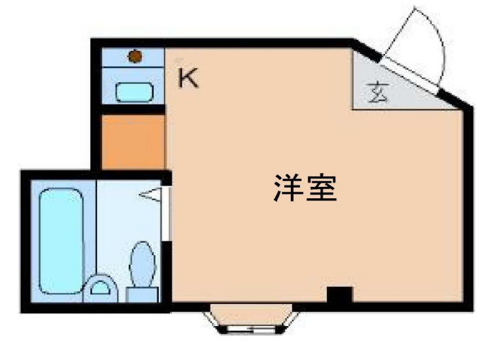 ベルジュ本山の間取り