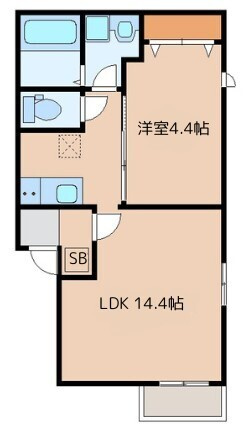 ルピナス井尻 の間取り