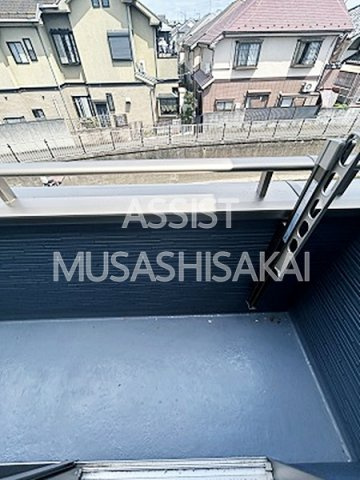 シエル西荻北のバルコニー