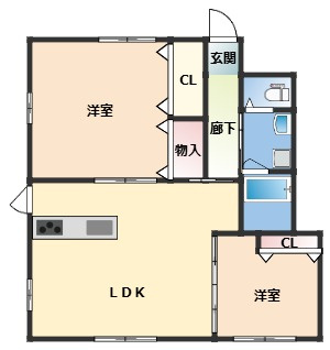【間取り】 | シャーメゾンロハス | ※現況と異なる場合は現況を優先します。