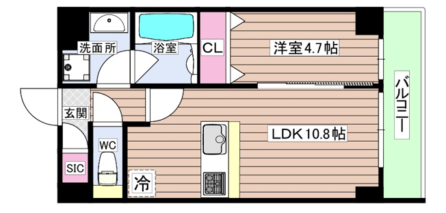 【間取り】 | シャトー吉富