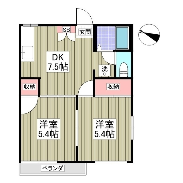 ガーデングローブの間取り