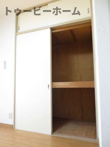 煉瓦館15の収納|画像は同物件別室になります。