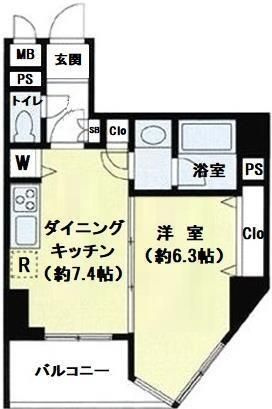 ザ・プレミアムスイート高田馬場の間取り
