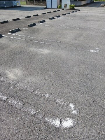 ボヌール　Ａの駐車場|駐車場です