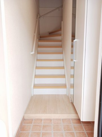 リアン長生Ａの玄関|シンプルで使いやすい玄関です