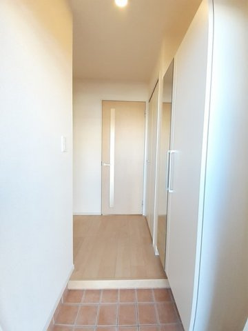 リアン長生Ｂの玄関|落ち着いた玄関です