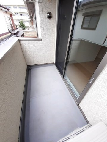プリムローズ　南浜Ｂのバルコニー|広々としたバルコニーです
