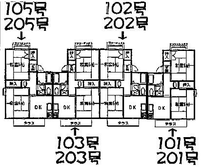 ブランマヌールの間取り