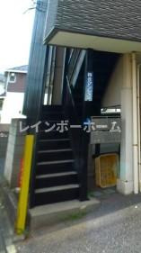 梅吉マンションのエントランス