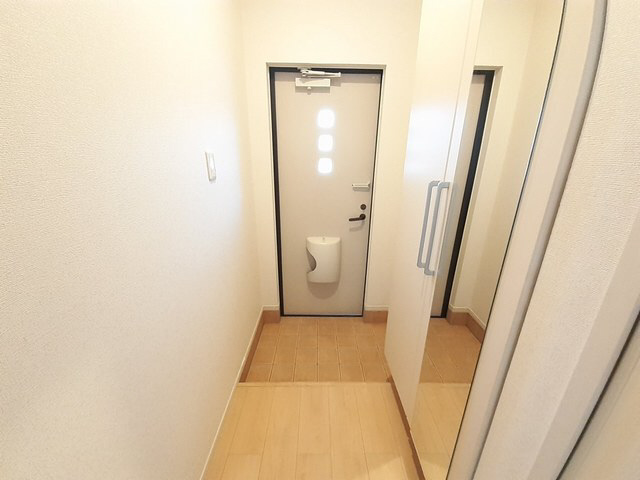 リエート新田Ⅰの玄関