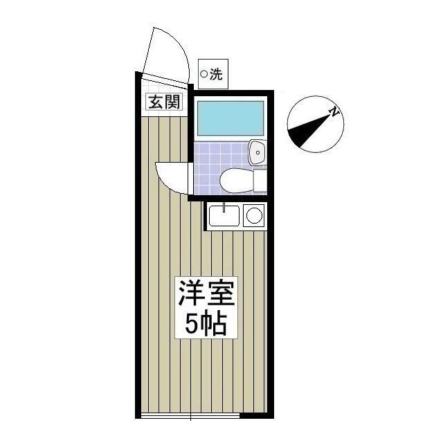 クリアス西戸部　旧西戸部アパートの間取り