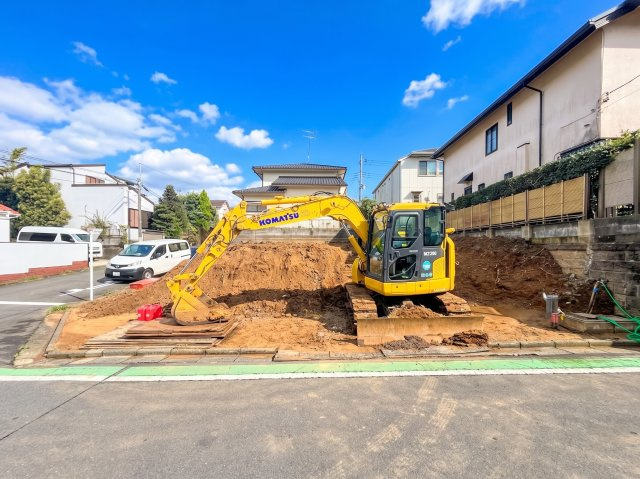 戸塚区南舞岡1丁目　新築戸建て　第４の外観|◆一戸建てを中心とした街並みが整然と続き、周辺は高い建物が建っていないので、緑の多い閑静な趣を感じる環境です。街並みや周辺環境も重要なポイントです！！