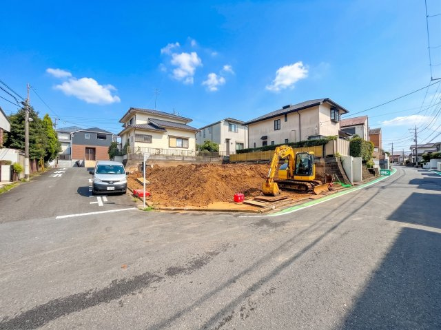 戸塚区南舞岡1丁目　新築戸建て　第４の前面道路含む現地写真|◆前面道路も幅員があり車の運転も安心！前面道路は閑静な住宅地。車通りの少ない道路です。お子様にも安心です。