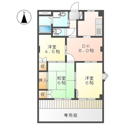 フォレスト高間の間取り