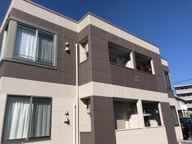 メゾンボナール Ｍの外観|おしゃれな外観です