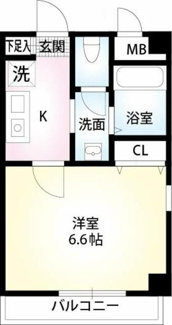 【間取り】 | カレラⅠ | 間取りです。