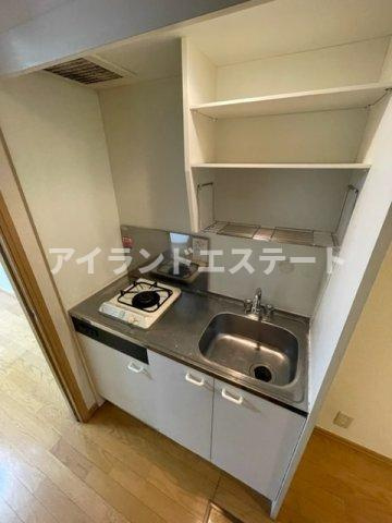 ラ・プルミエール　駅近　ネット無料　バストイレ別のキッチン|※別号室参考写真