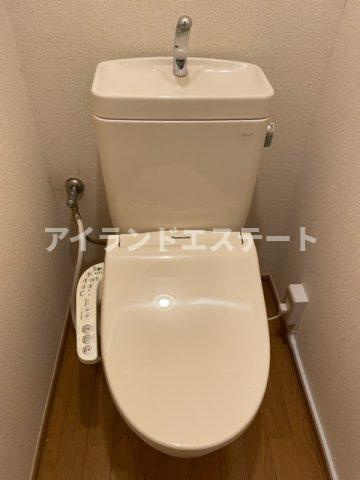 ラ・プルミエール　駅近　ネット無料　バストイレ別のトイレ|※別号室参考写真