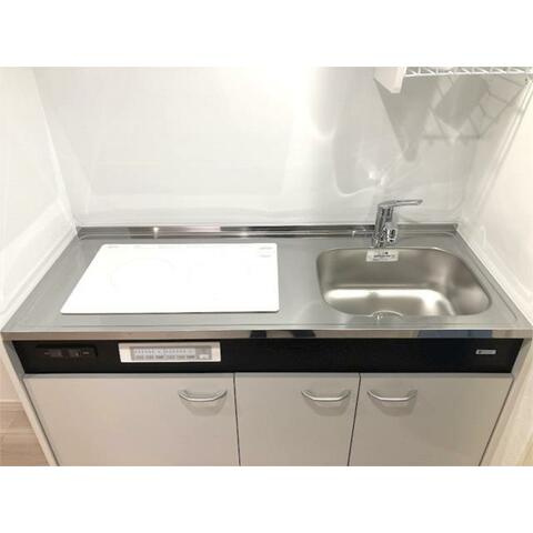 横浜市戸塚区戸塚町のアパートのキッチン