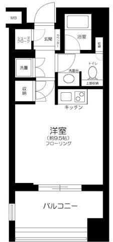 オーベル馬込iLの間取り
