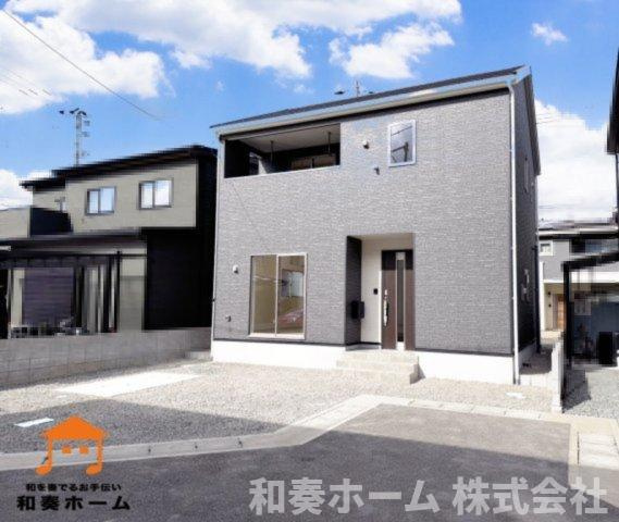 クレイドルガーデン徳島市北島田町第1の前面道路含む現地写真