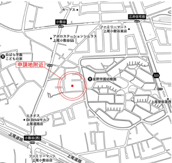 【地図】 | ニューパークサイドⅠ　C -