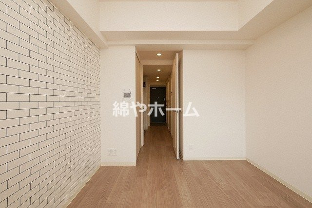 プレサンス大国町ブライスの寝室|落ち着いた色調の寝室です