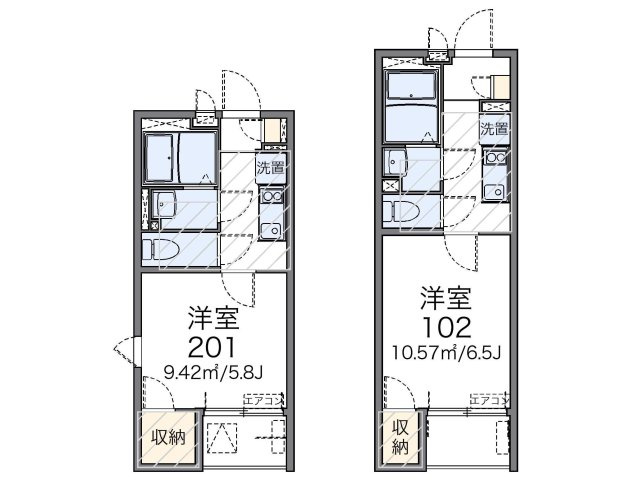 レオネクストホークスの間取り