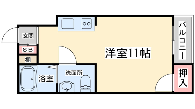 【間取り】 | エバーグリーン新大阪
