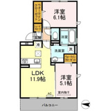 那珂川市片縄２丁目のアパートの画像