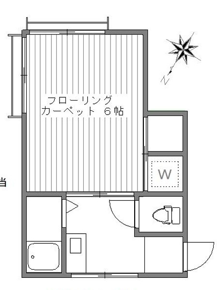 柴田荘の間取り