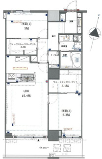 【間取り】 | ＴＨＥ　ＫＯＳＵＧＩ　ＴＯＷＥＲ