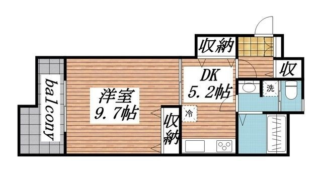 マ・シャンブル南池袋の間取り|間取りです。