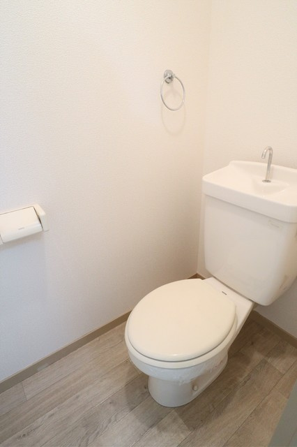 第５グランドハイツ服部のトイレ|落ち着いた色調のトイレです