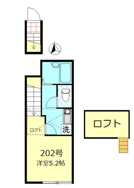 レジデンツ赤羽の間取り