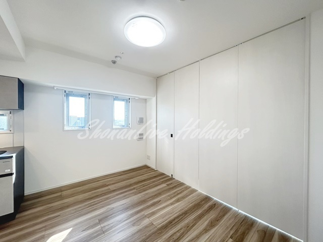 藤沢市藤沢の賃貸マンションの寝室
