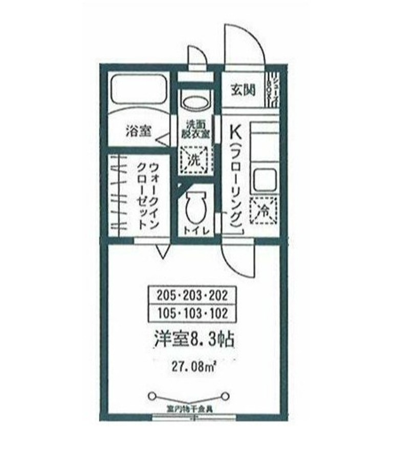 ウェルコートの間取り