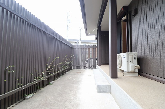 北野翠亭Ⅱのバルコニー