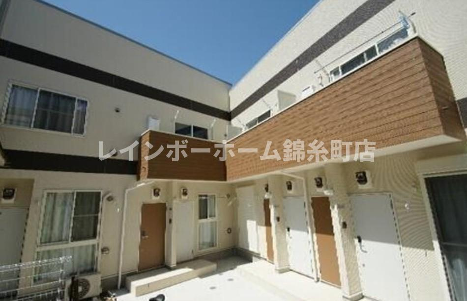 江戸川区南小岩８丁目のアパートの外観